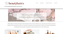 Desktop Screenshot of beautybasics.com.au